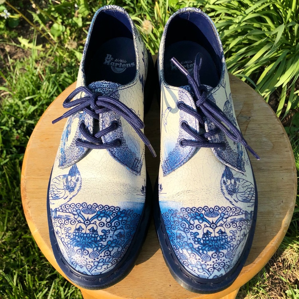 Dr. Martens 1461 Willow Cristal Suede - Picture 2 of 10